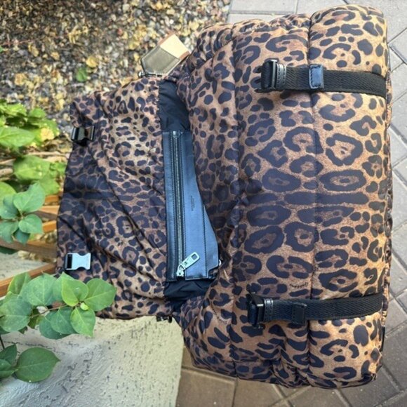 Dolce & Gabbana DG Leo XL Leopard Nylon Sicily Crossbody - Picture 11 of 15